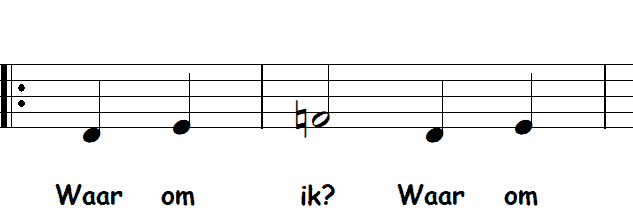 afbeelding bij creatieve muziekopdracht begin liedje