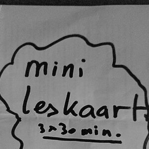 afbeelding bij mini leskaart