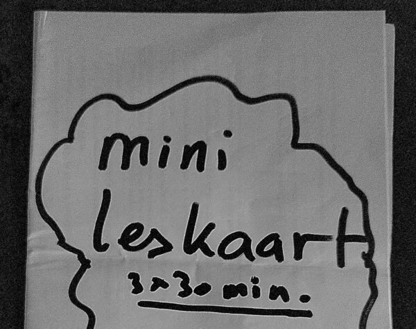 afbeelding bij mini leskaart