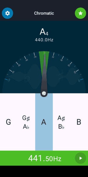 afbeelding screenshot van een stekapp op mijn smartphone